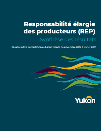 Responsabilité élargie des producteurs -synthèse des résultats